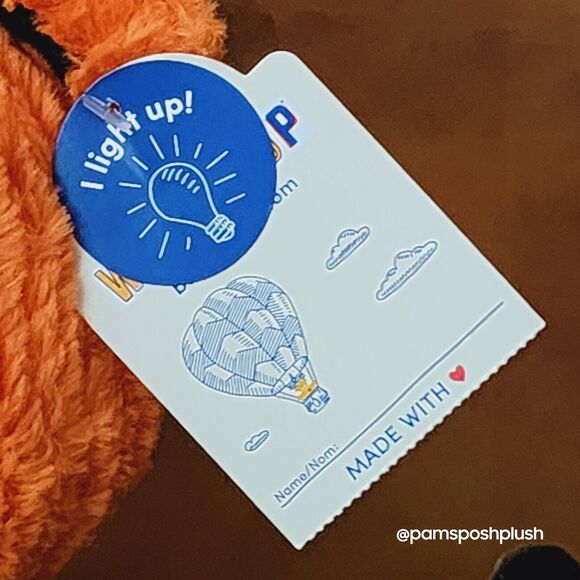 Build A Bear Pumpkin Glow Plush Halloween Jack O'Lantern 2023 Dress Suit Clothes - Picture 5 of 15